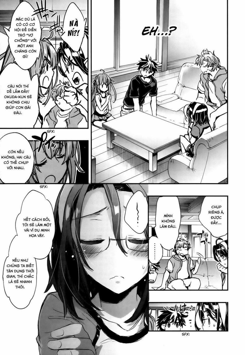 Onna No Ko Ga H-Na Manga Egaicha Dame Desuka 8 trang 16