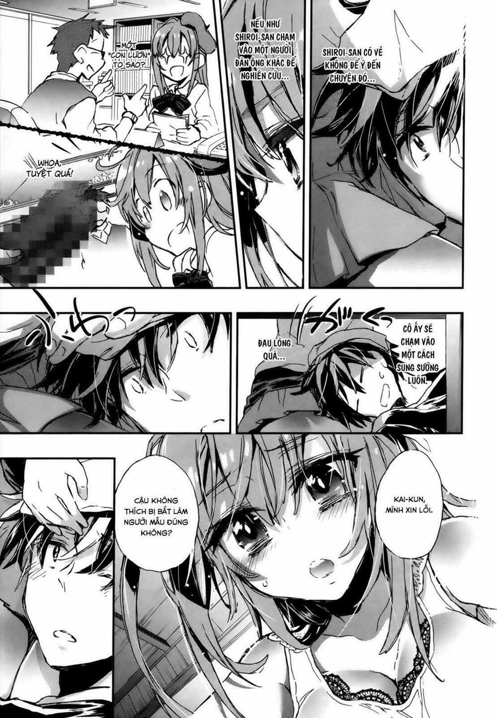 Onna No Ko Ga H-Na Manga Egaicha Dame Desuka 8 trang 20