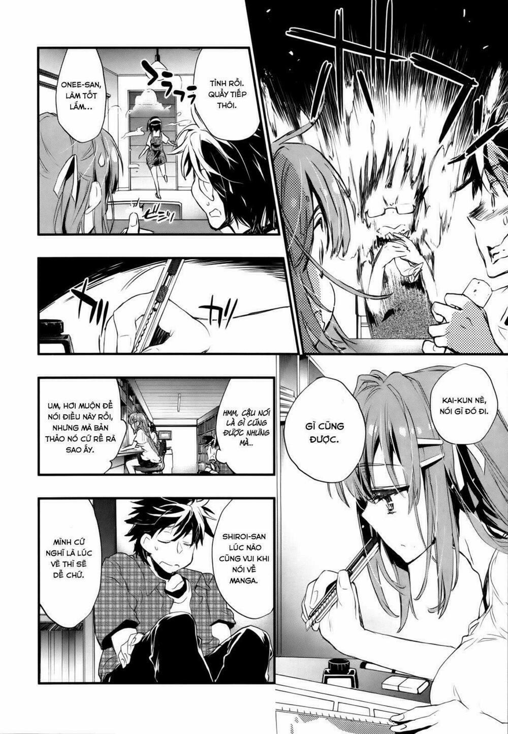 Onna No Ko Ga H-Na Manga Egaicha Dame Desuka 9 trang 22