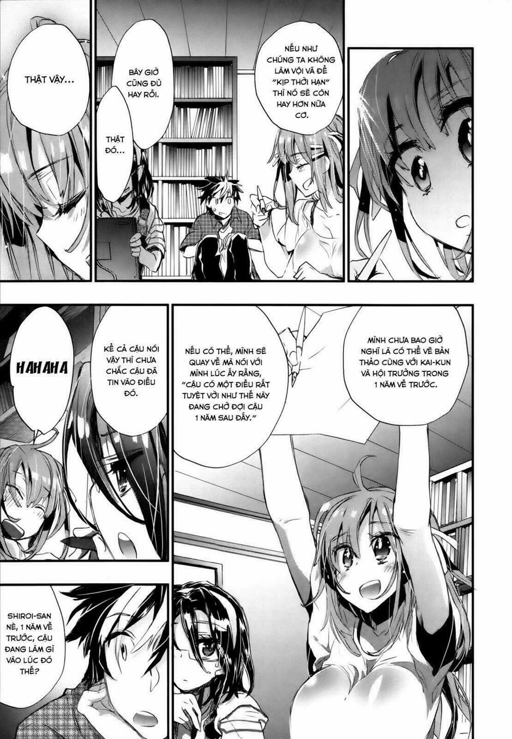 Onna No Ko Ga H-Na Manga Egaicha Dame Desuka 9 trang 23