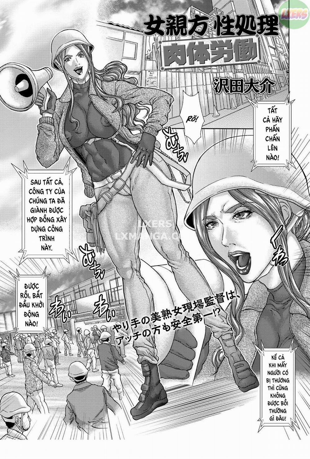 Onna Oyakata Seishori Nikutai Roudou Oneshot trang 3