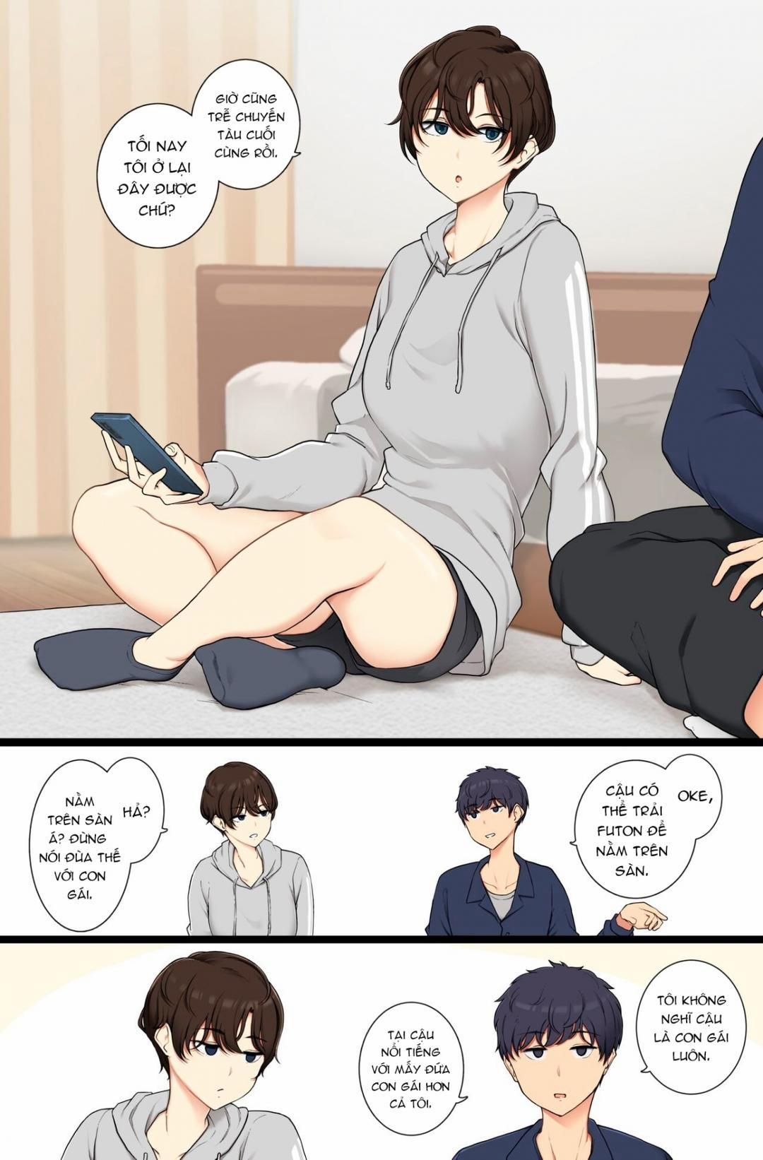 Onnanoko Atsukai Shinai to Mesu Dearu Koto o Wakarasetekuru Boyish Joshi Oneshot trang 2