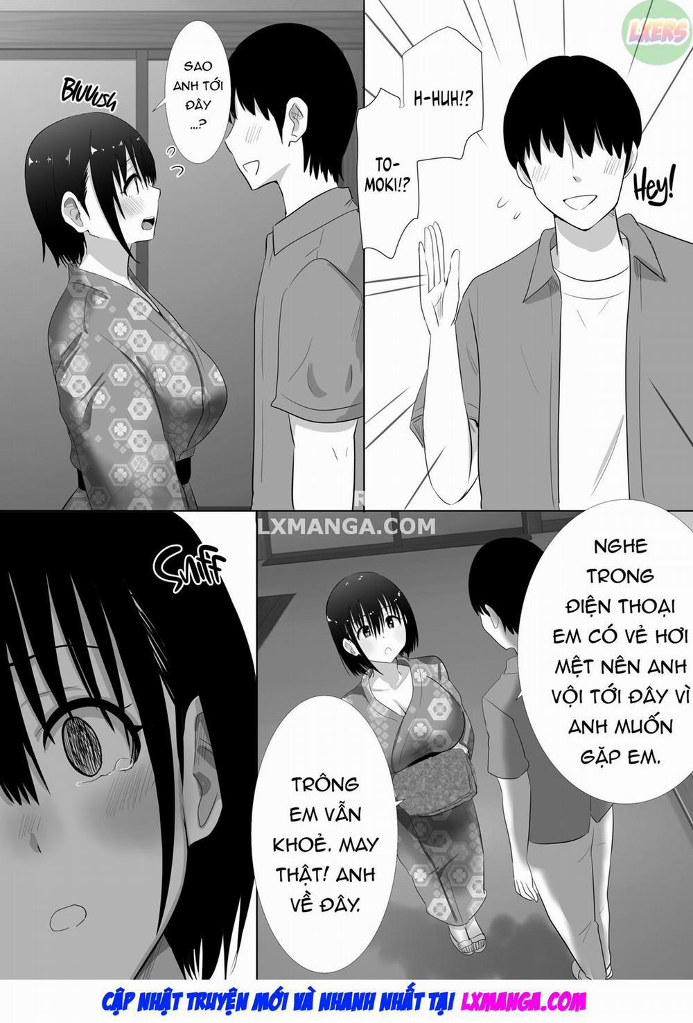 Onsen Ryokou ni Itta Kyonyuu Kanojo ga Yuujin no Yarichin Kareshi ni Pakorareta Kamoshirenai 2 0 [END] trang 13