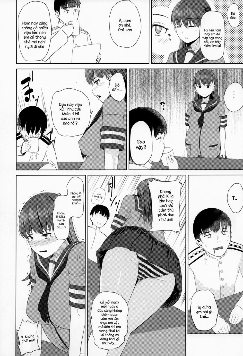 Ooicchi ni Aka-chan ga Imasu (Kantai Collection) Oneshot trang 10