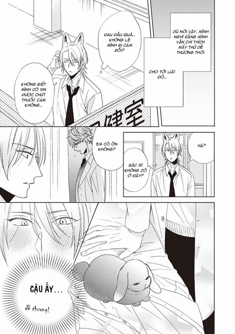 Ookami-kun không đáng sợ chút nào 1 trang 16