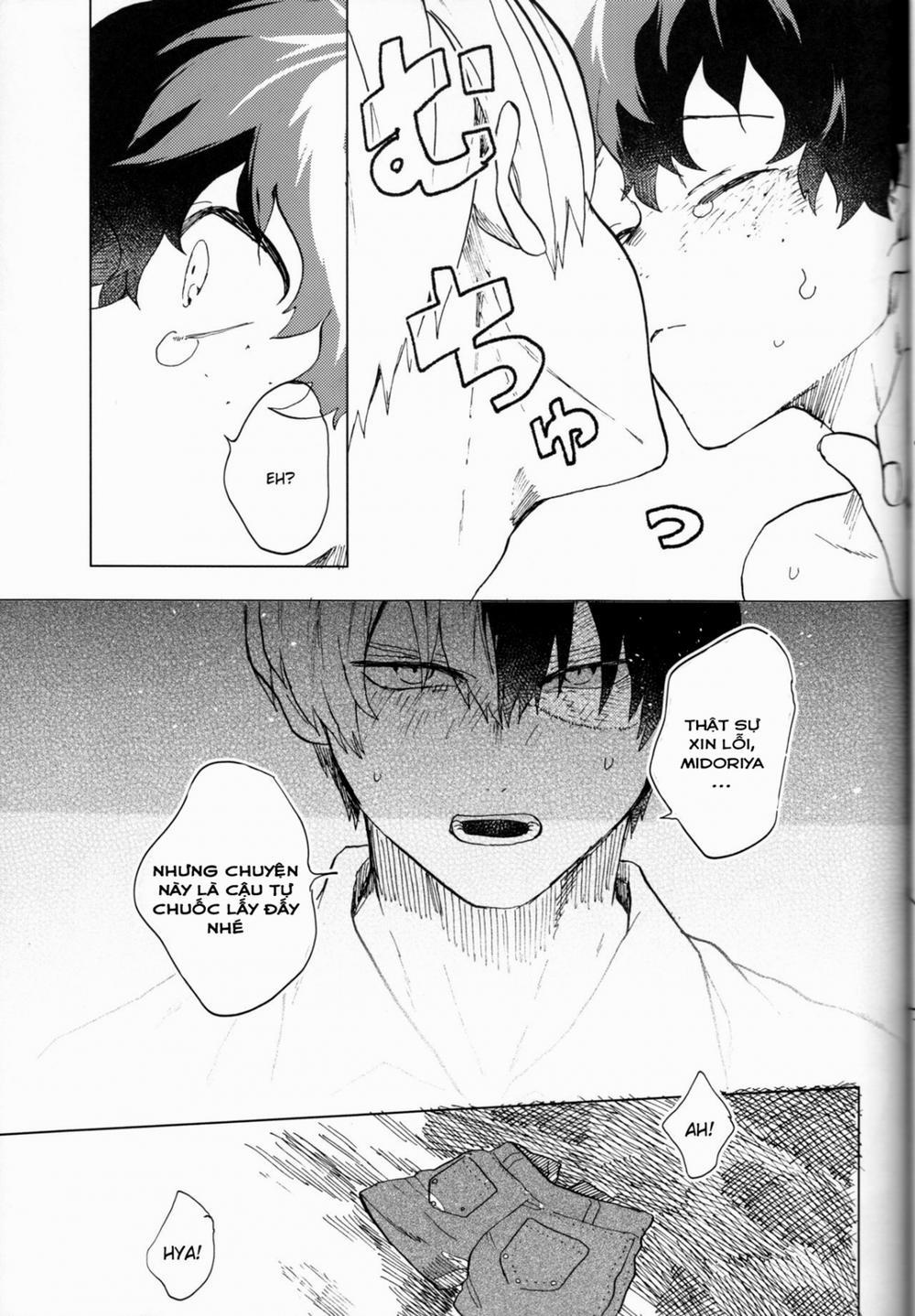 Ookami ni Goyoujin (Boku no Hero Academia) Oneshot trang 16