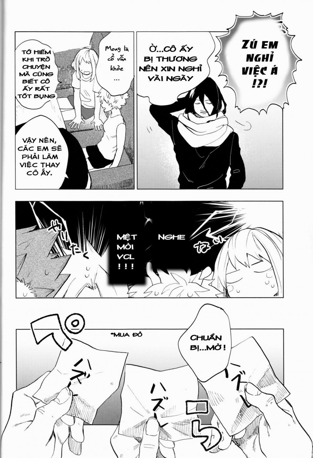 Ookami ni Goyoujin (Boku no Hero Academia) Oneshot trang 7