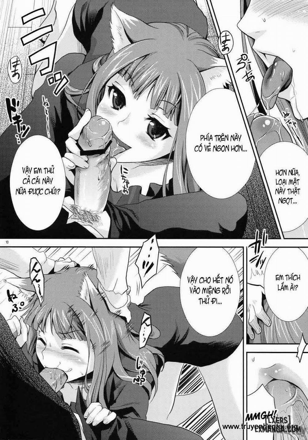 Ookami to Mitsu Ringo Oneshot trang 8