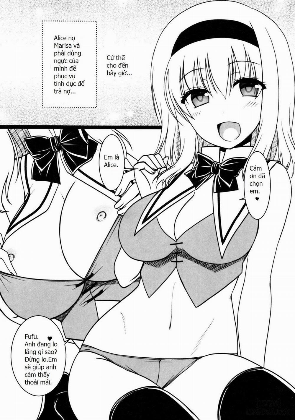 Oppai Settai Alice-chan Oneshot trang 2