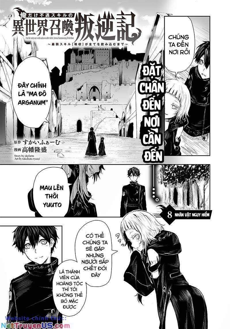 Ore Dake Fuguu Skill No Isekai Shoukan Hangyakuki 8 trang 1