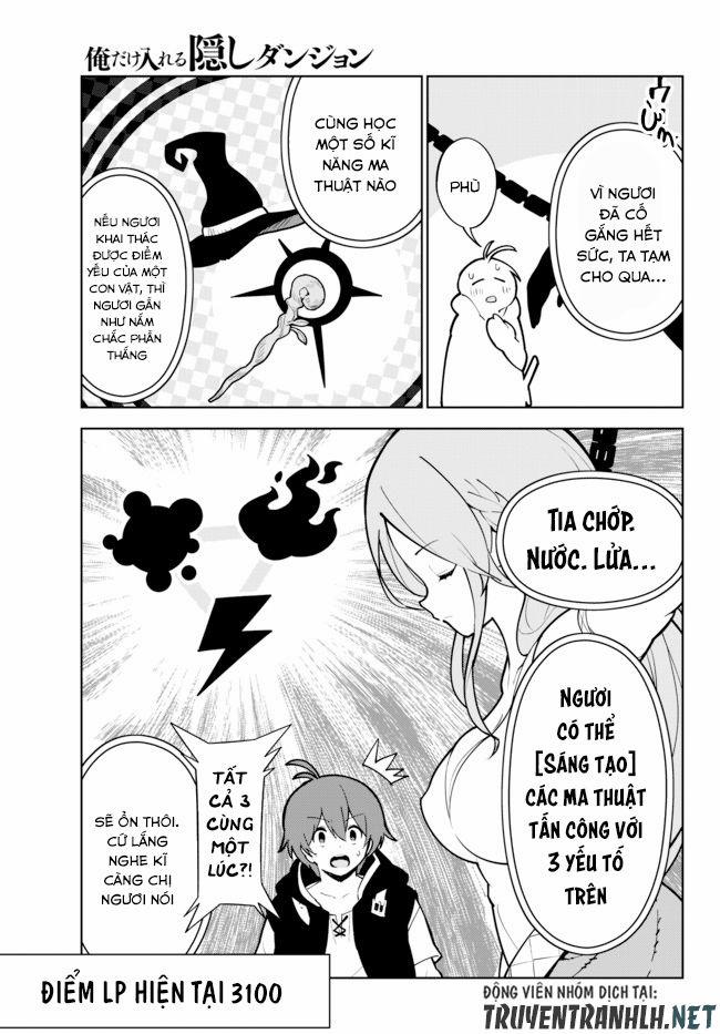 Ore Dake Haireru Kakushi Dungeon: Kossori Kitaete Sekai Saikyou 18 trang 10