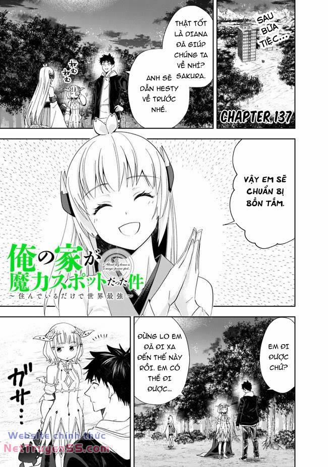 Ore No Ie Ga Maryoku Spot Datta Ken: Sundeiru Dake De Sekai Saikyou 137 trang 1