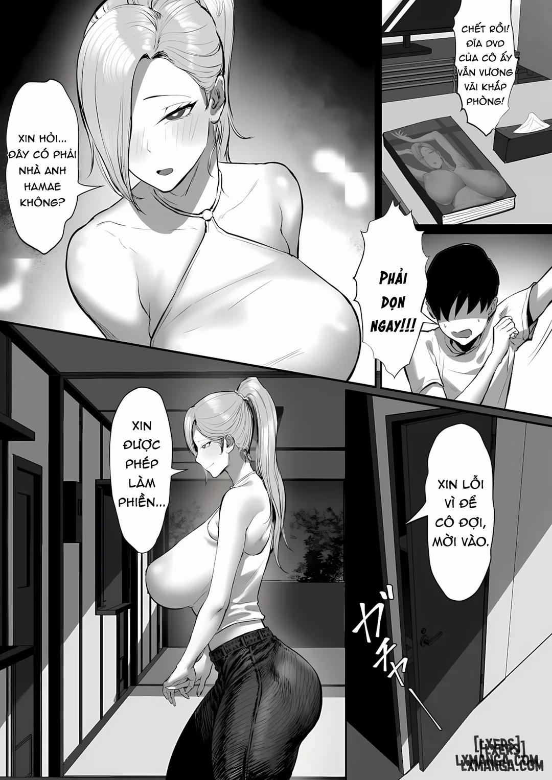 Ore no Joukyou Seiseikatsu Mama wa AV Joyuu Hen Oneshot trang 9