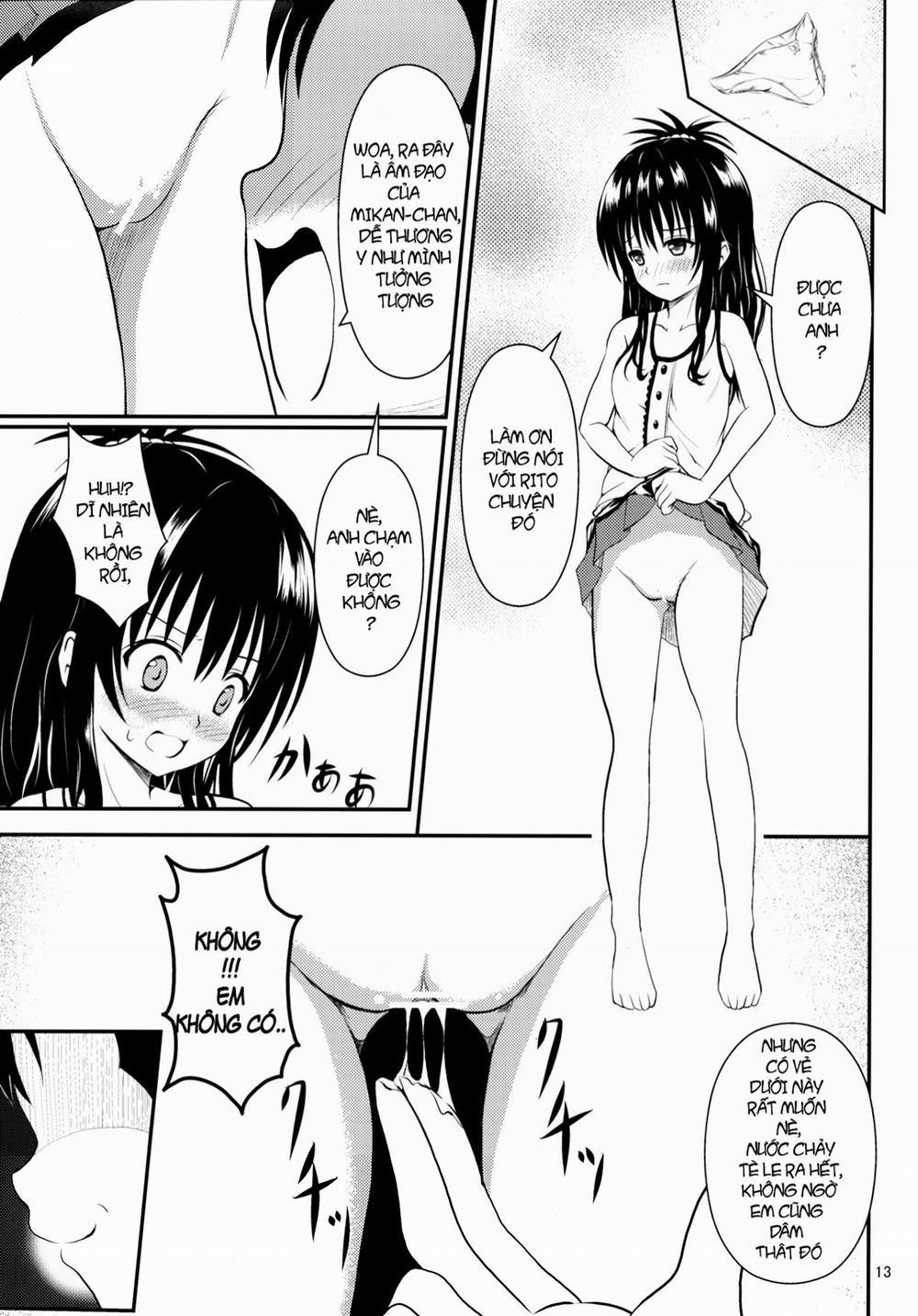 Ore no Mikan ga Netoraremashita (To Love-Ru) 1shot trang 12