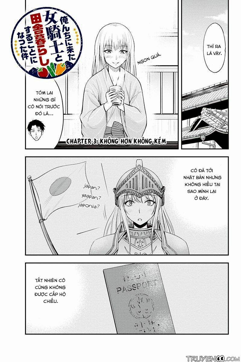 Orenchi Ni Kita Onna Kishi To: Inakagurashi Suru Koto Ni Natta Ken? 3 trang 1