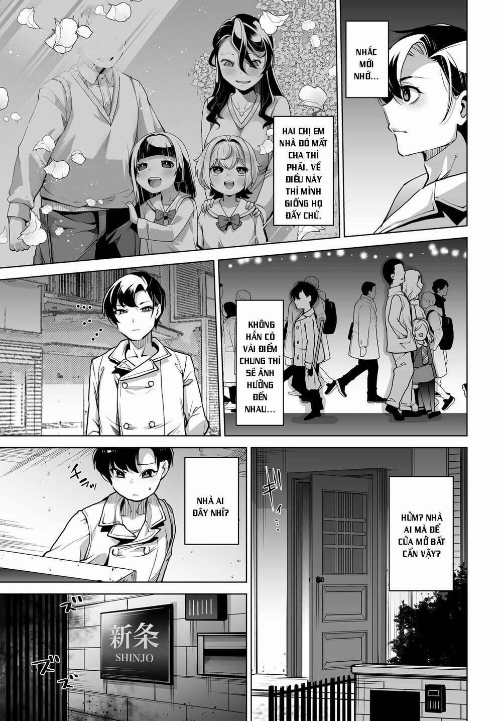 Otoko Girai Na Bijin Shimai Wo Namae Mo Tsugezu Ni Tasuketara Ittai Dounaru? 1 trang 9