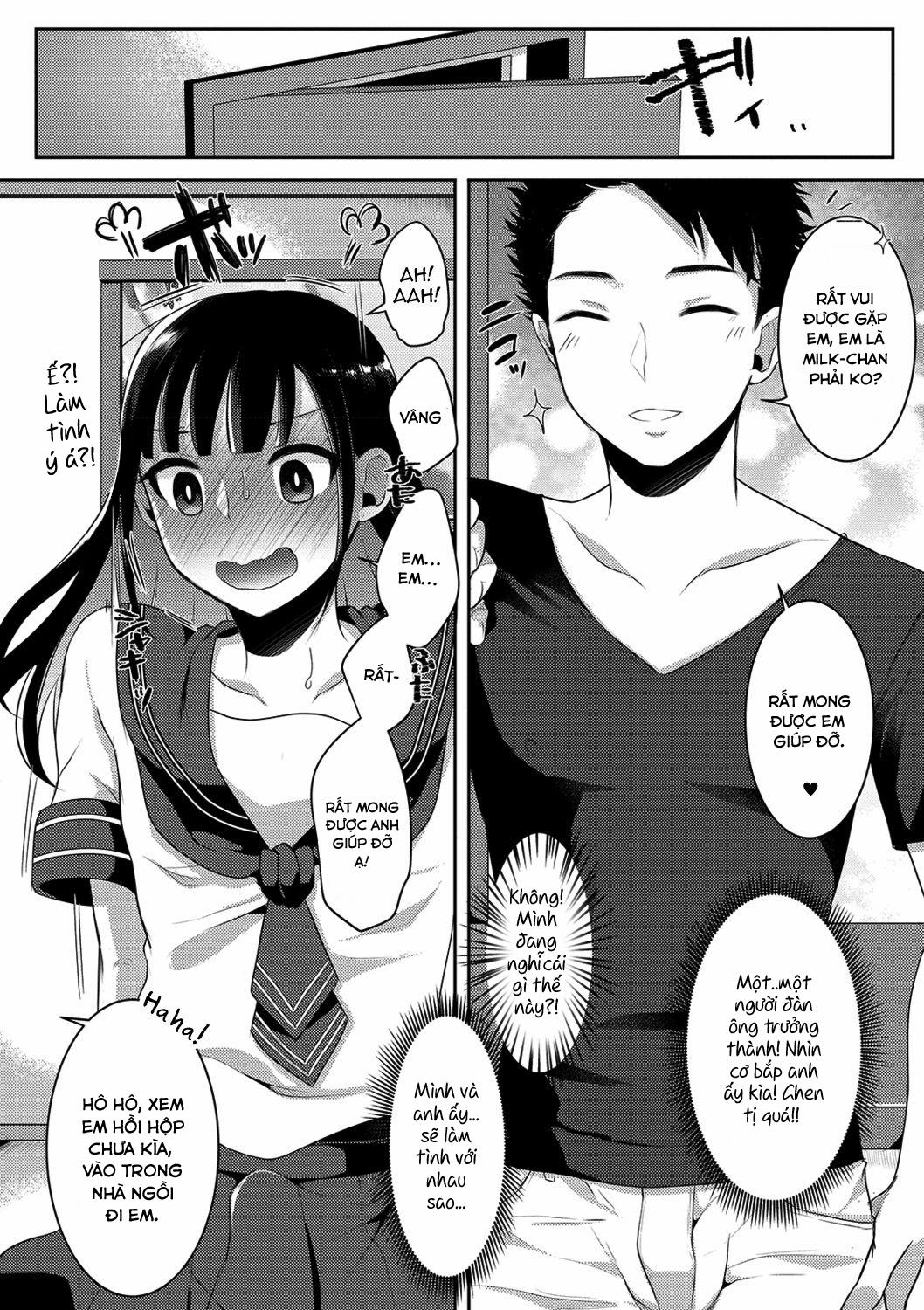 Otokonoko Onacluten De Doki Doki Hatsu Shukkin OneShot trang 2