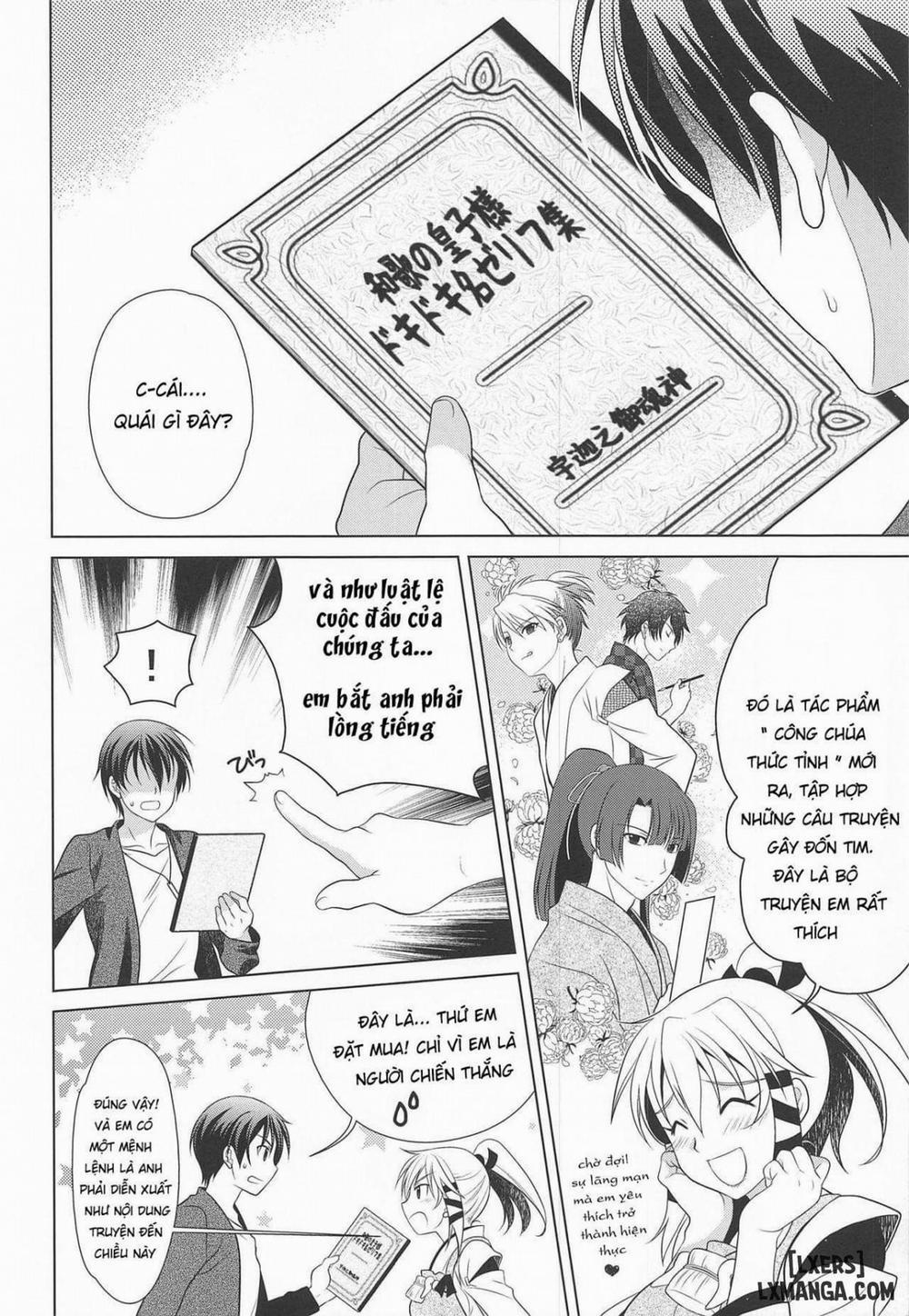 Otomege no Serifu wa Genjitsu de wa Tsukaenai Oneshot trang 4