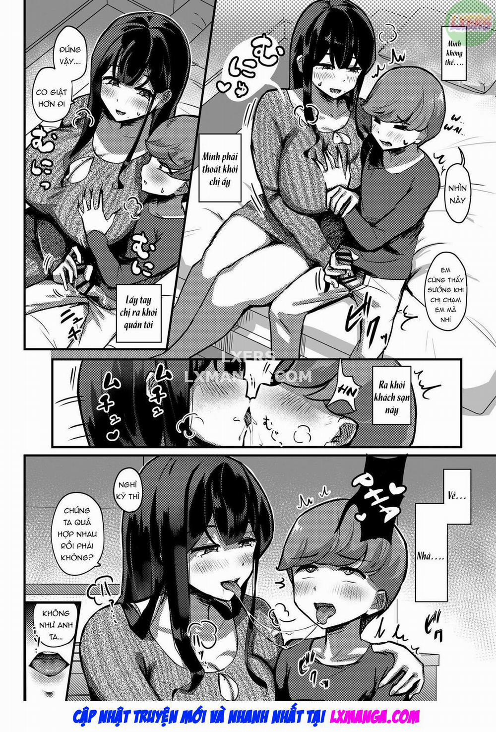 Otonari-San No Muchimuchi Wakazuma To Matching Shichatta Hanashi Oneshot trang 12
