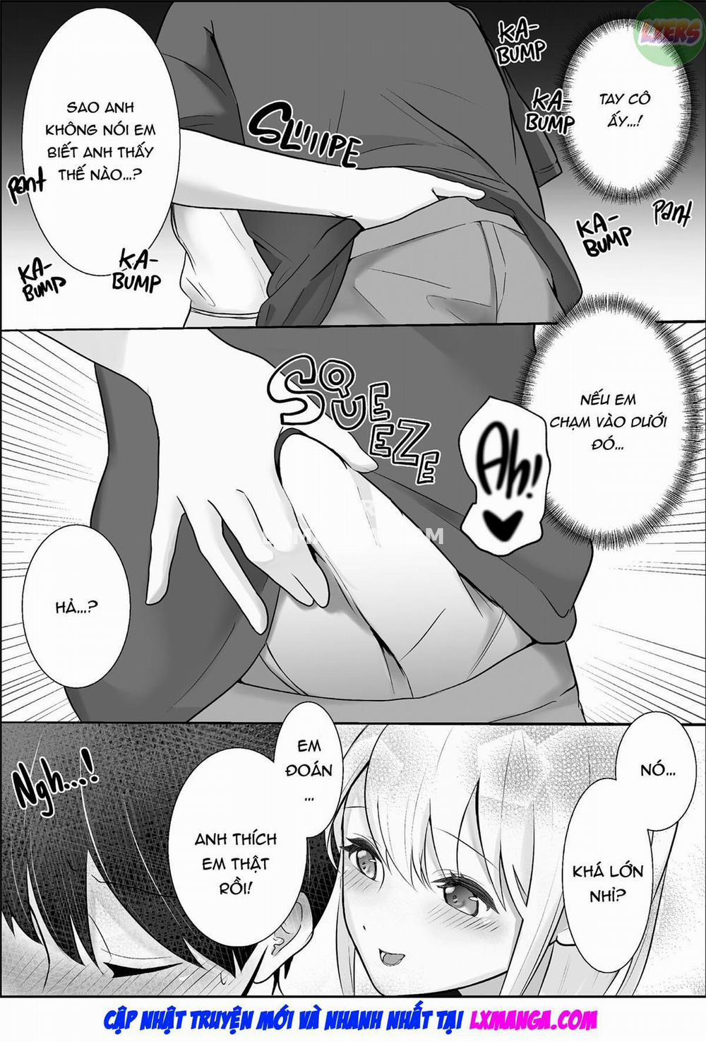 Otonashii Kouhai ni Semerare Ikikuruu Hanashi Oneshot trang 12