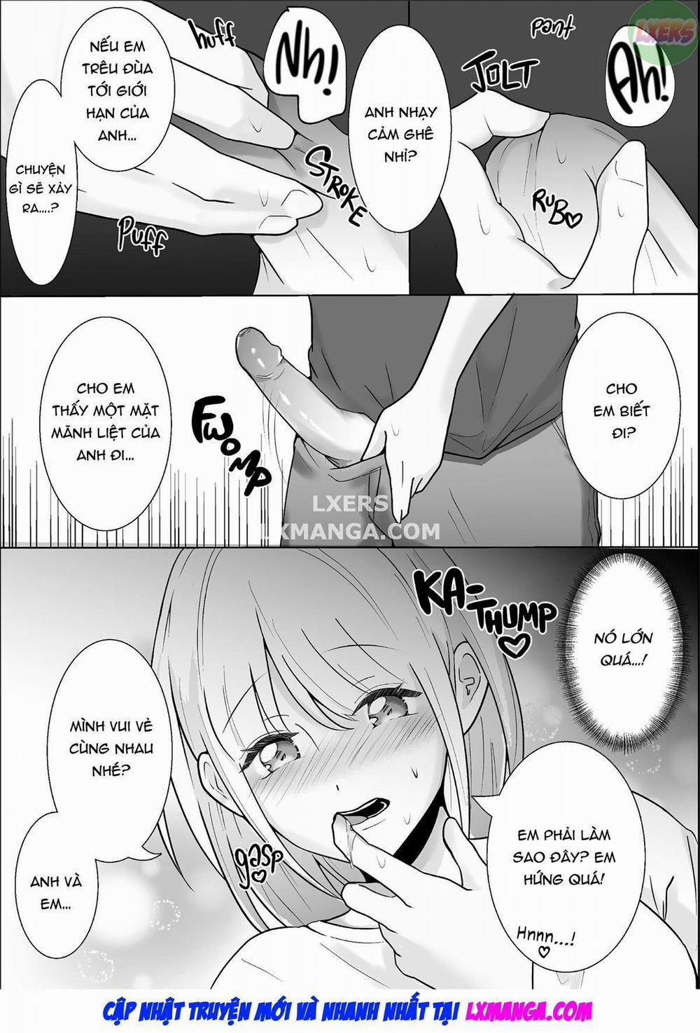 Otonashii Kouhai ni Semerare Ikikuruu Hanashi Oneshot trang 14