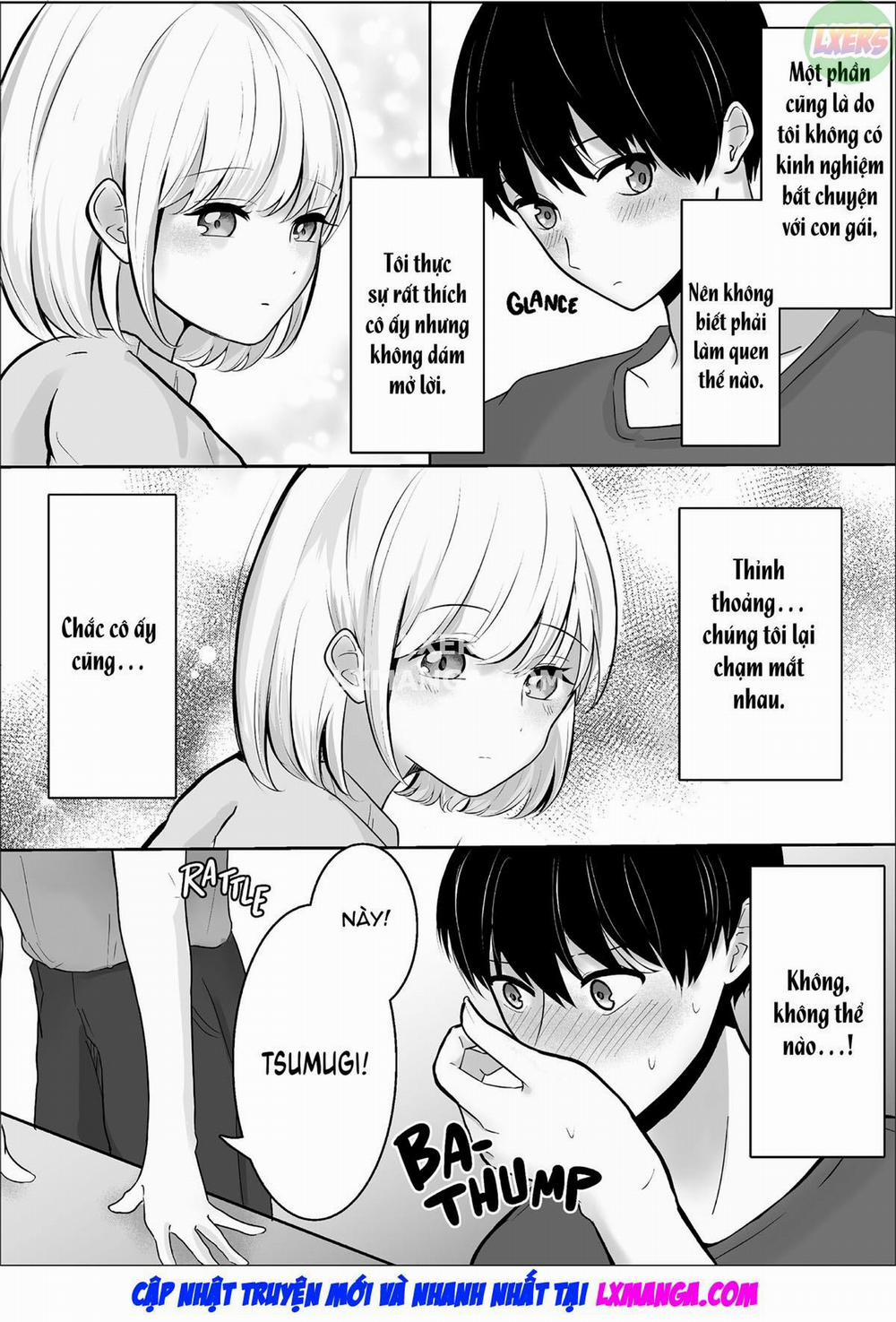 Otonashii Kouhai ni Semerare Ikikuruu Hanashi Oneshot trang 3