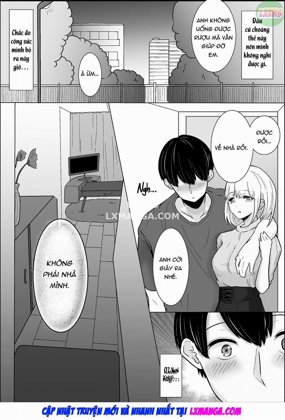 Otonashii Kouhai ni Semerare Ikikuruu Hanashi Oneshot trang 7