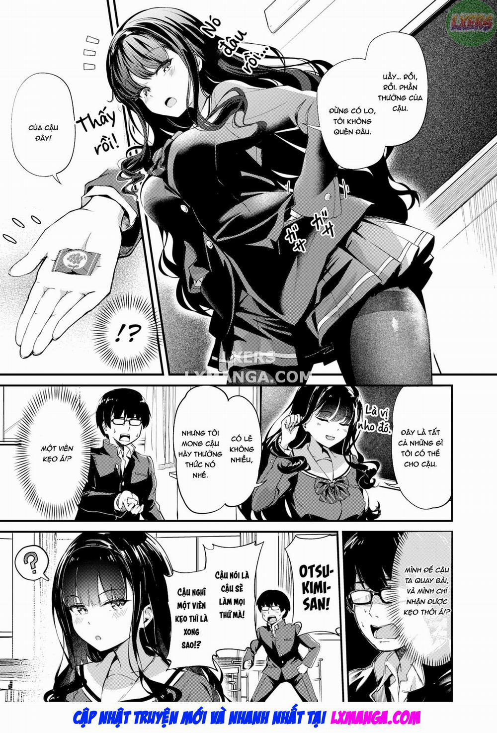 Otsukimi-san wa Benkyou ga Dekinai Oneshot trang 5