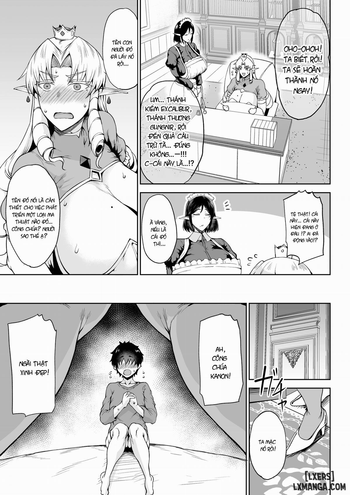 Ouken Sandatsu ~Ochinpo Ippon De Oukoku Houkai Oukyuu Wa Chinpo No Yuenchi~ 1 trang 27