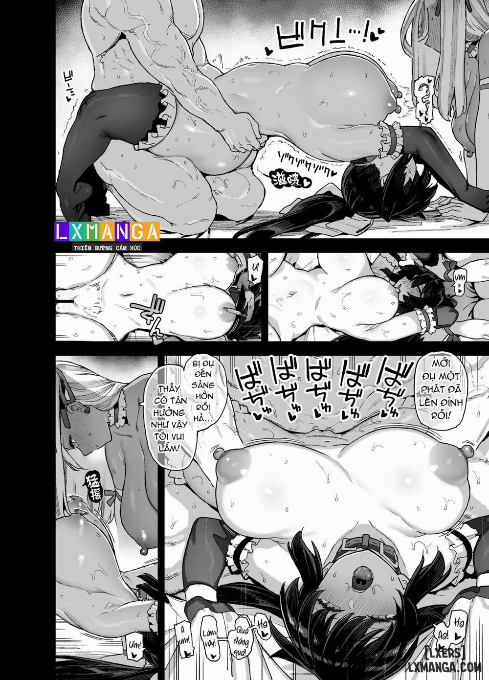 Oushun Jogakuen no Danyuu 3 Oneshot. trang 41