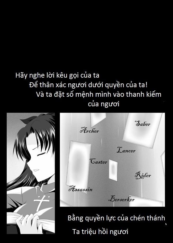 OUT Stay Night (Fate/Stay Night, League of Legends) Oneshot trang 0