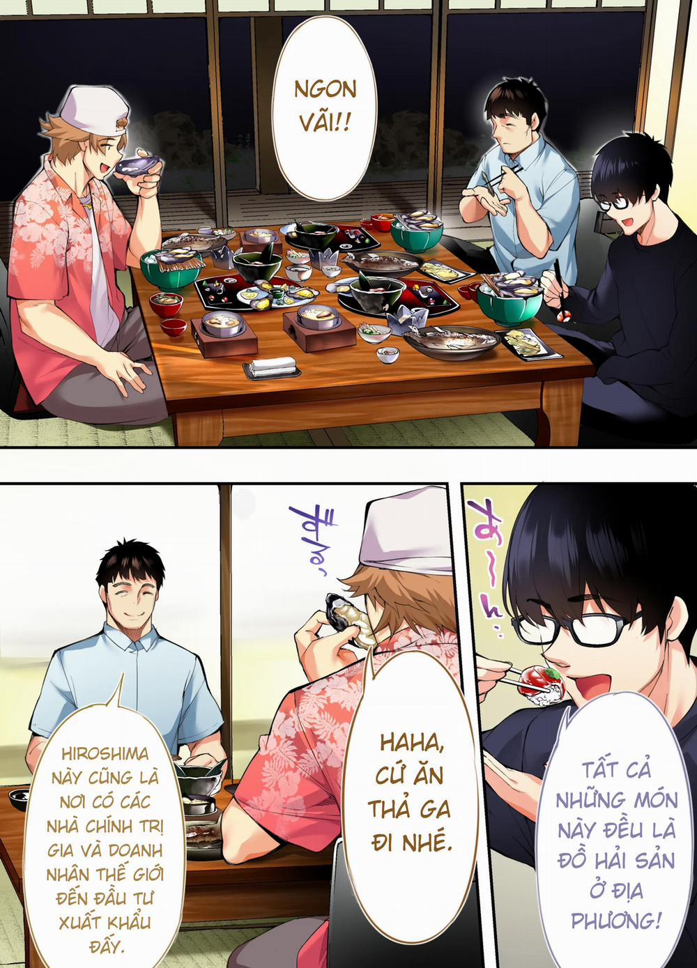 Panpan Travelers Hiroshima Shuudan Rape Ryokou Hen Oneshot trang 8