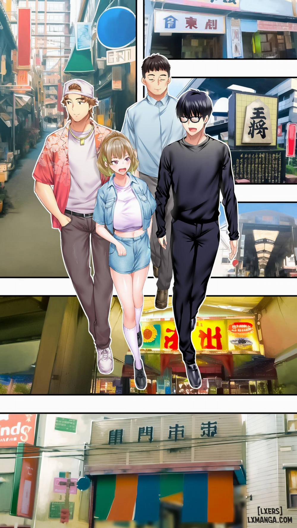 Panpan Travelers Oosaka Shuudan Rapehen -TRUYỆN MÀU 1 trang 11