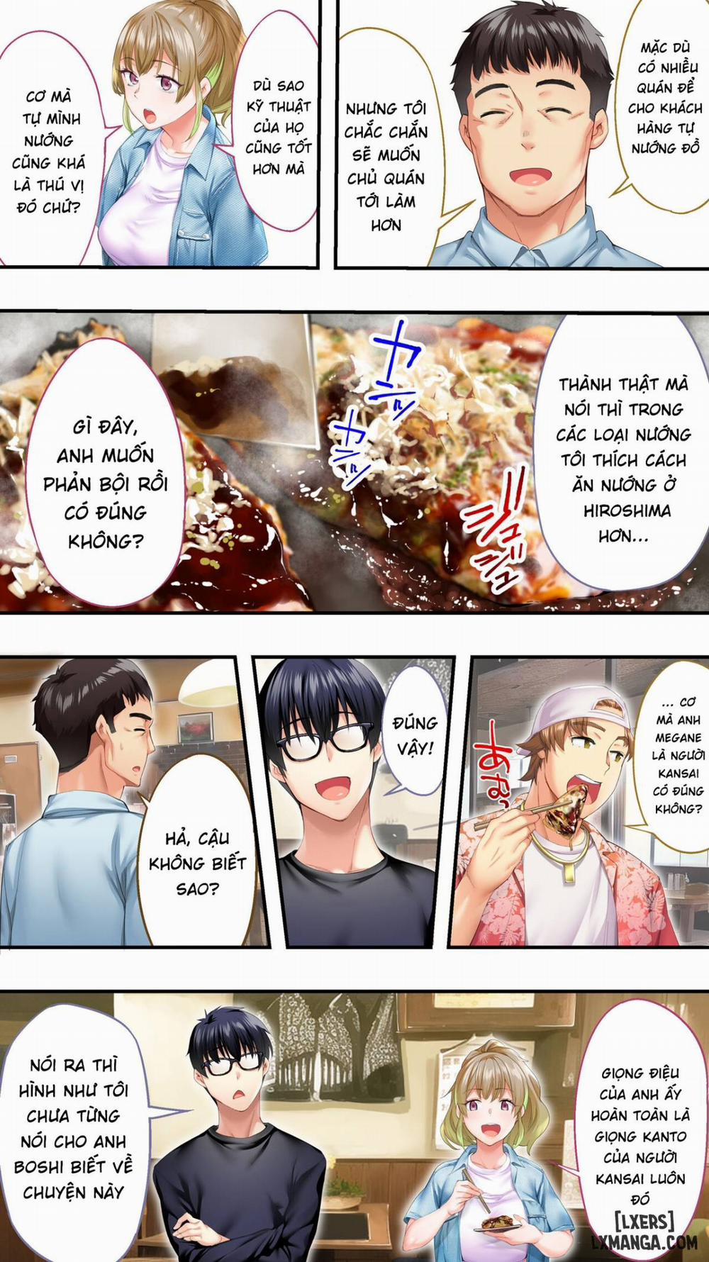 Panpan Travelers Oosaka Shuudan Rapehen -TRUYỆN MÀU 1 trang 18