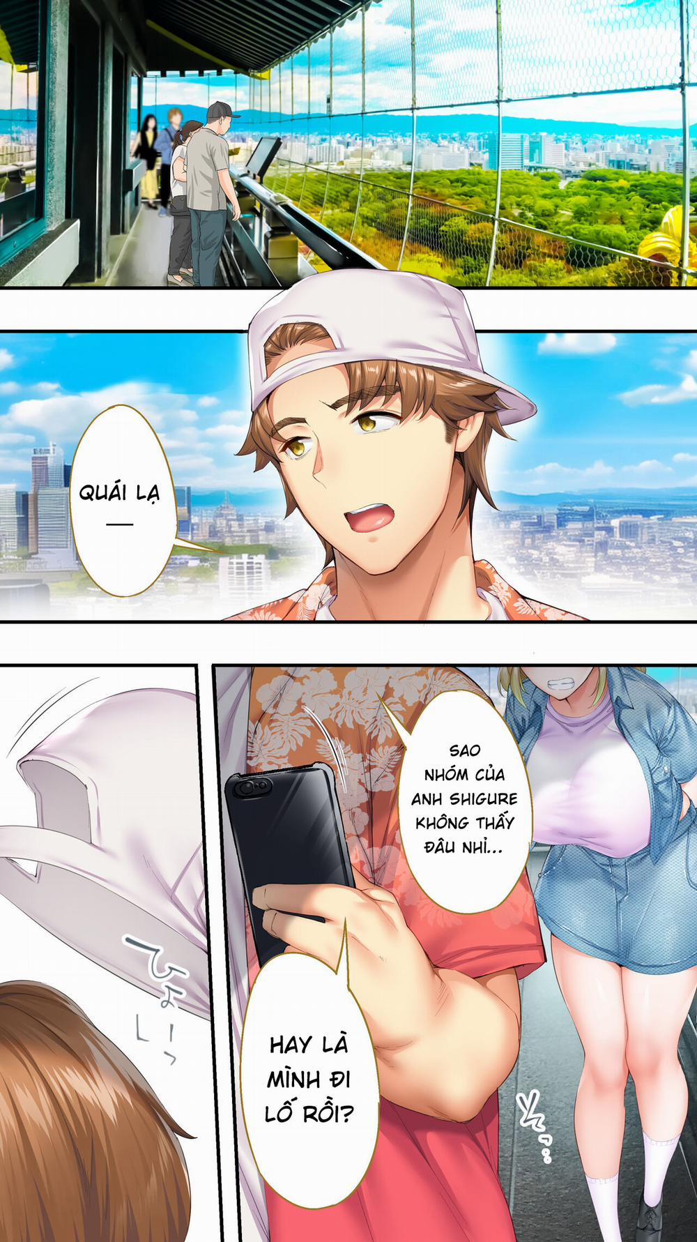 Panpan Travelers Oosaka Shuudan Rapehen Oneshot trang 3