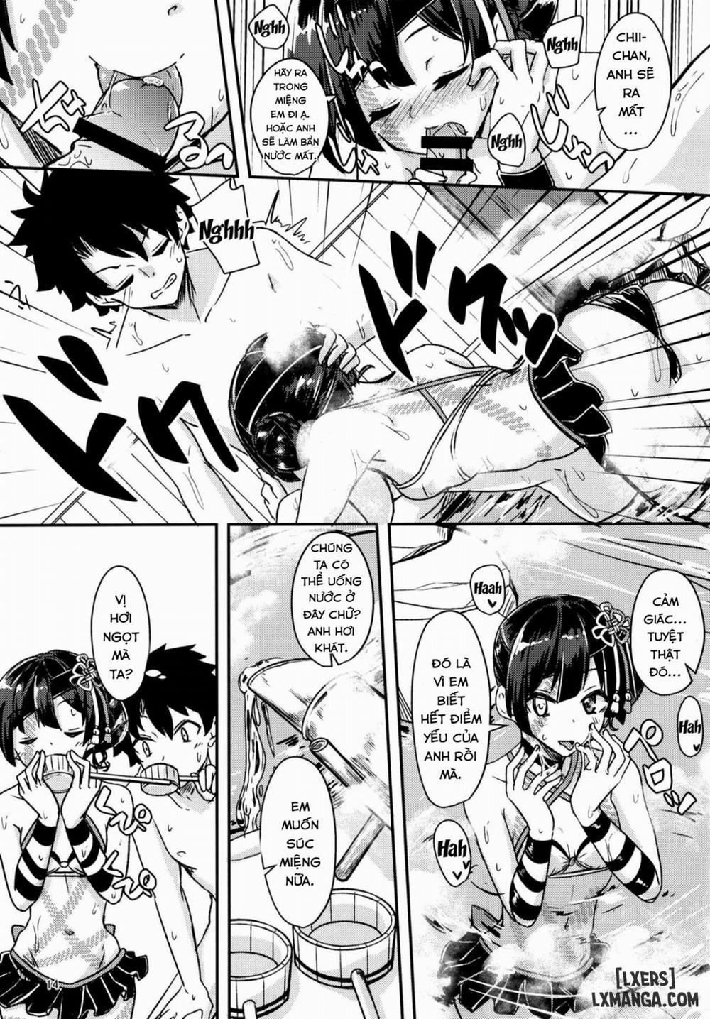 Paraiso Chii-chan to Yukemuri de Hawawa Oneshot trang 12
