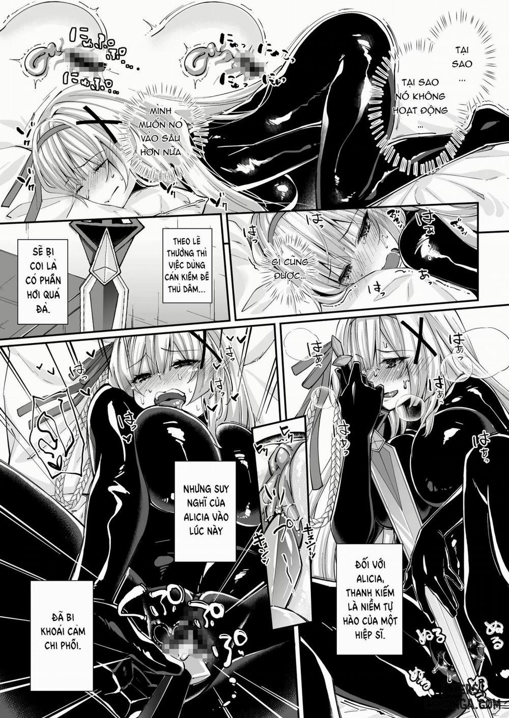 Parasite Rubber - The Tale of a Princess Knight Parasitized by Black Rubber Tentacle Clothes Oneshot trang 19