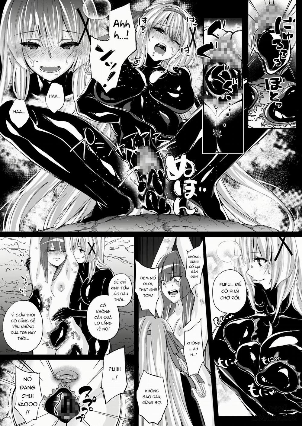 Parasite Rubber - The Tale of a Princess Knight Parasitized by Black Rubber Tentacle Clothes Oneshot trang 26