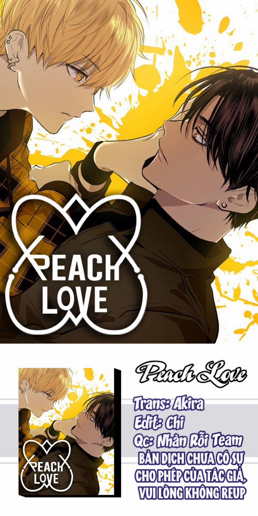 Peach Love (Đại Ca Học Đường Và Quân Đoàn Love) 36 trang 0