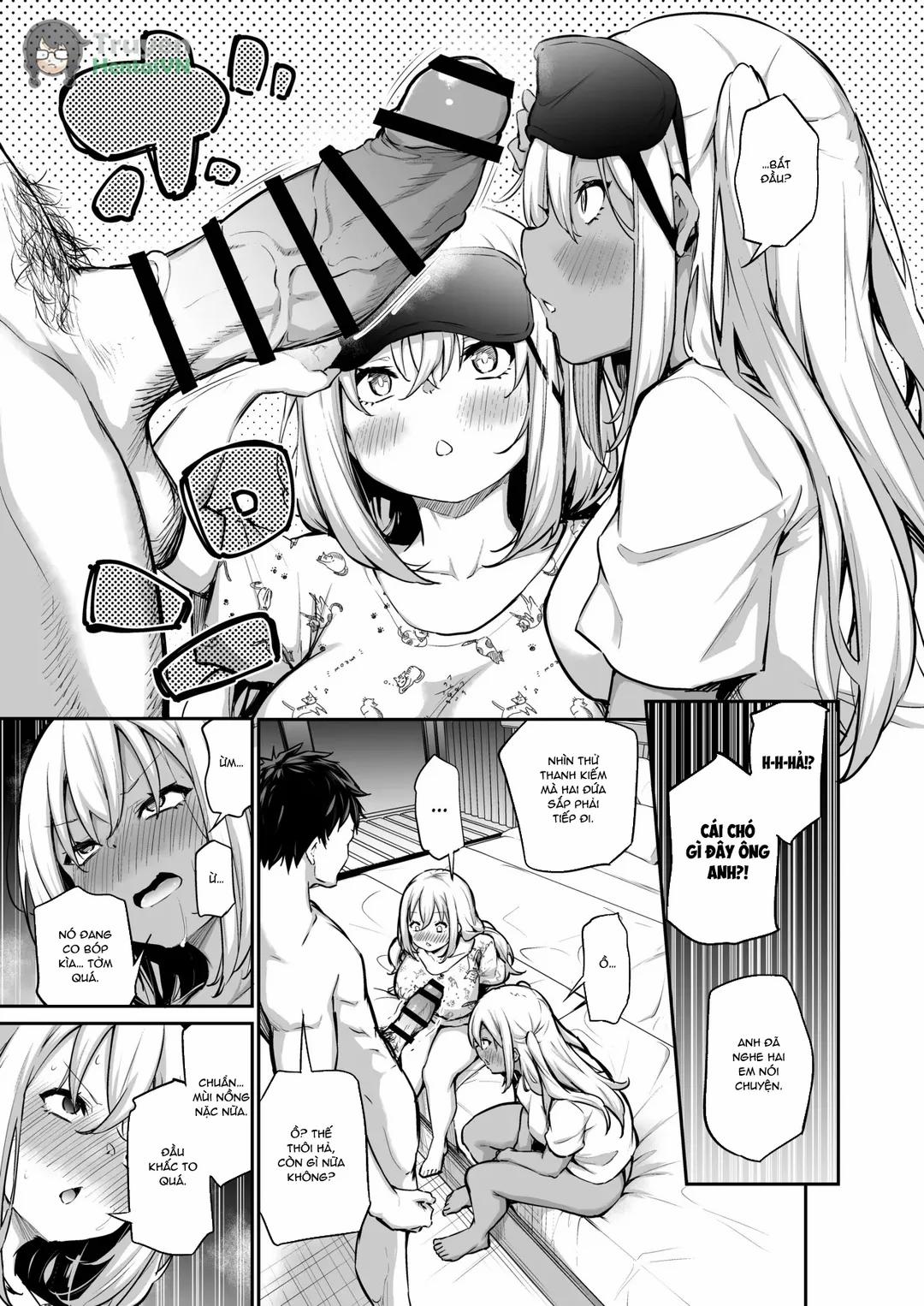 Phải thụ thai cho em gái mới được rời khỏi làng này Oneshot trang 11