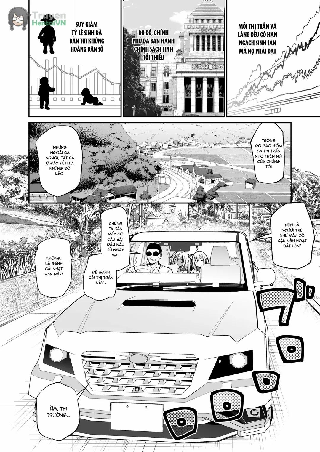 Phải thụ thai cho em gái mới được rời khỏi làng này Oneshot trang 3