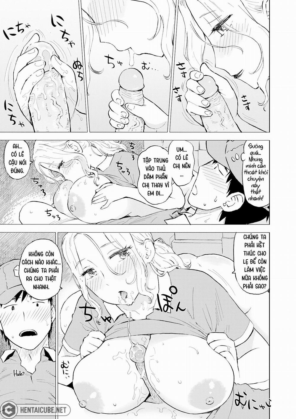 Phía sau xe giao hàng Oneshot trang 8