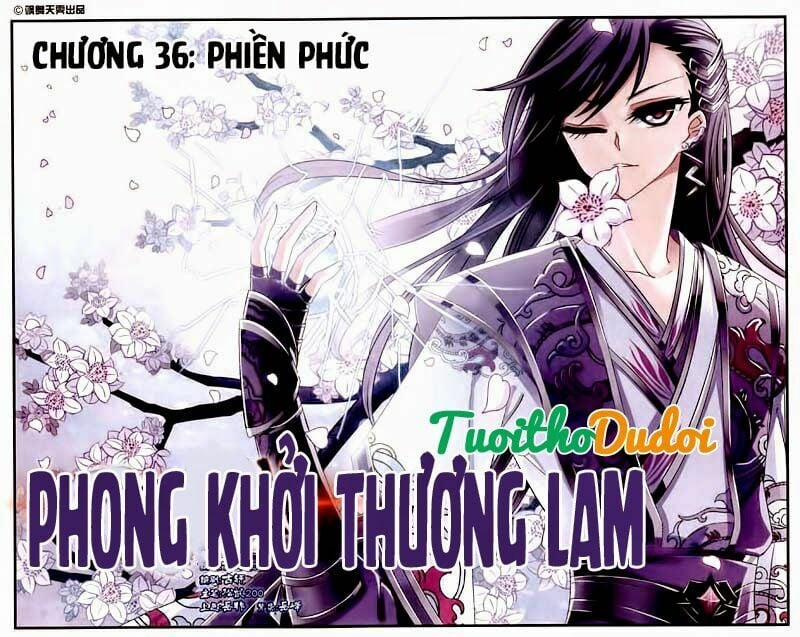 Phong Khởi Thương Lam 36 trang 1