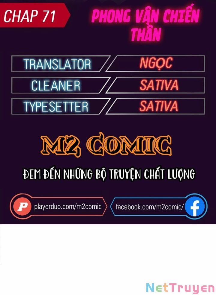 Phong Vân Chiến Thần 71 trang 0