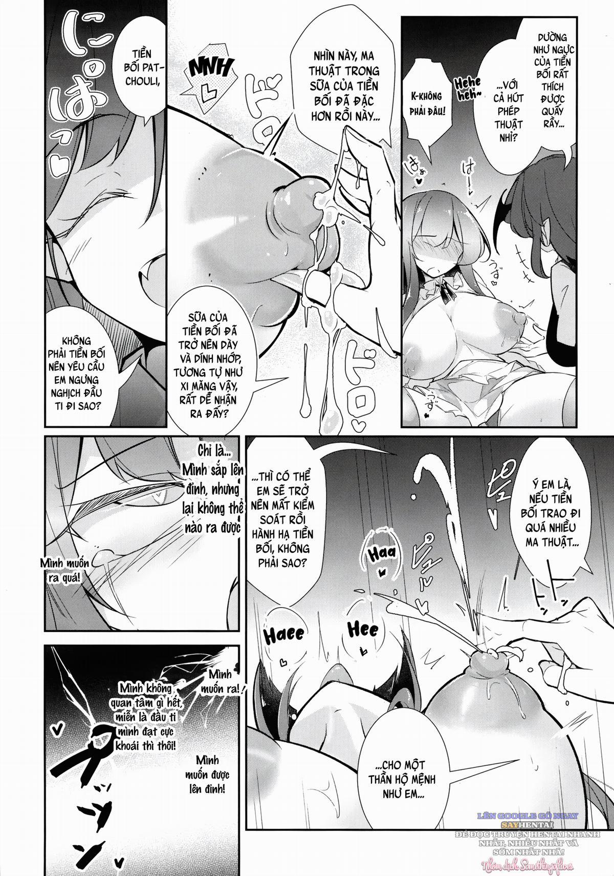 Phù Thủy Ma Nhũ ~Máy Chủ Sữa Ma Lực ♡ Patchouli Knowledge~ 1 trang 17