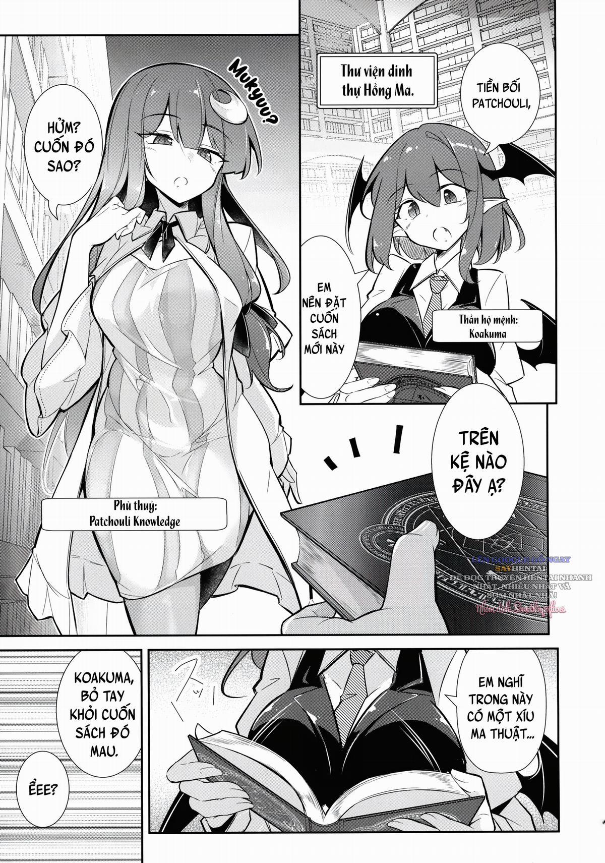 Phù Thủy Ma Nhũ ~Máy Chủ Sữa Ma Lực ♡ Patchouli Knowledge~ 1 trang 2