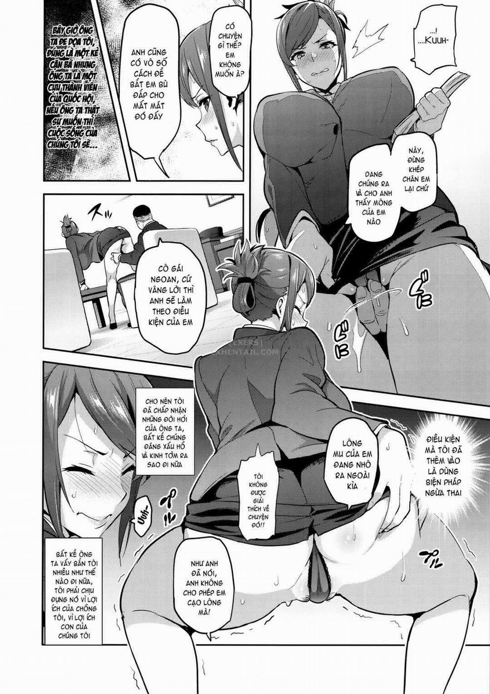 Phục Vụ Lão Sếp Để Chồng Không Bị Đuổi Việc Oneshot trang 10