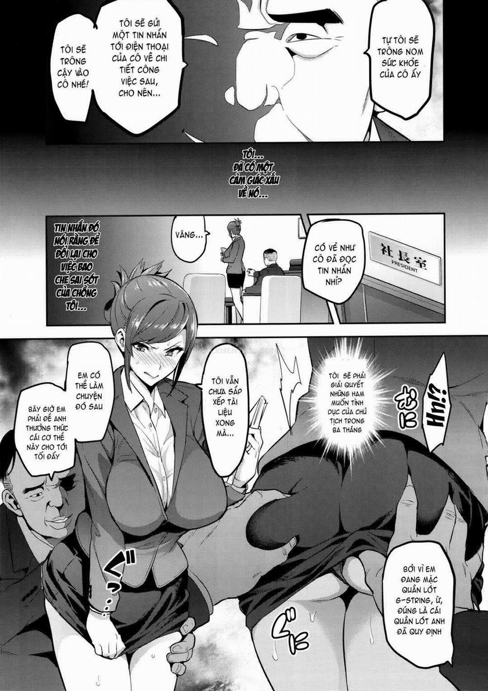 Phục Vụ Lão Sếp Để Chồng Không Bị Đuổi Việc Oneshot trang 9