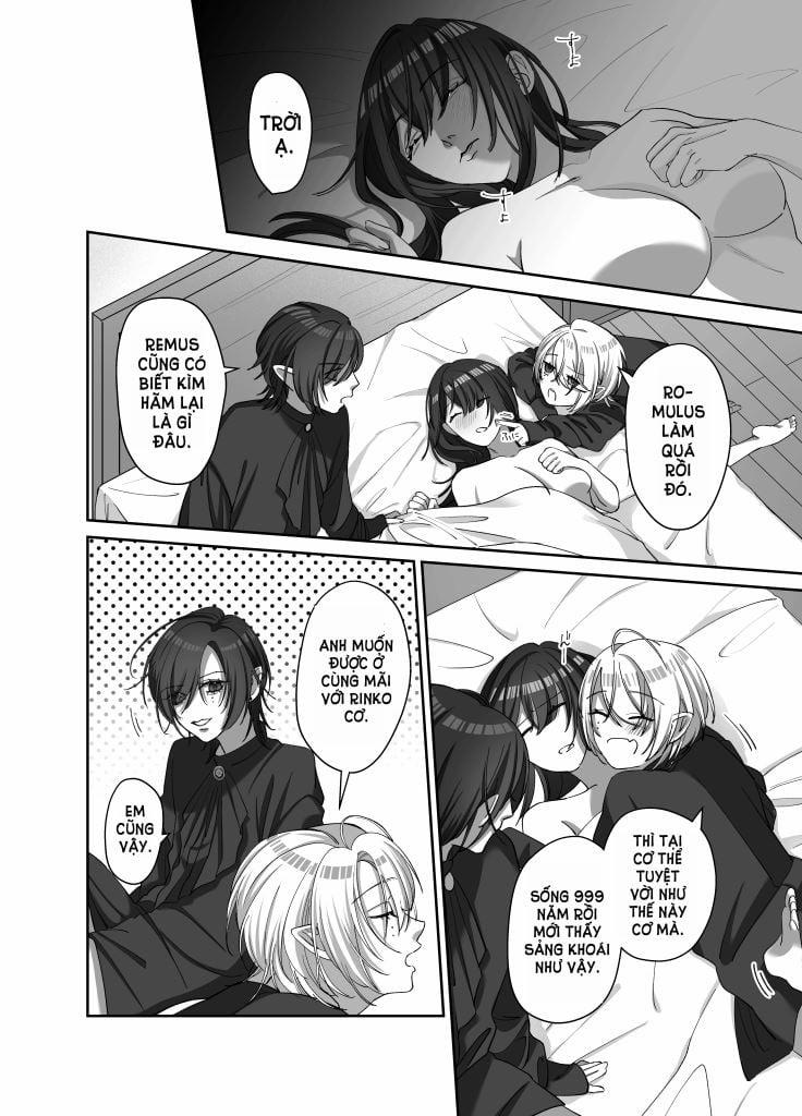 Phục Vụ Quên Mình Cho Cặp Song Sinh Ma Cà Rồng 2.5 trang 8