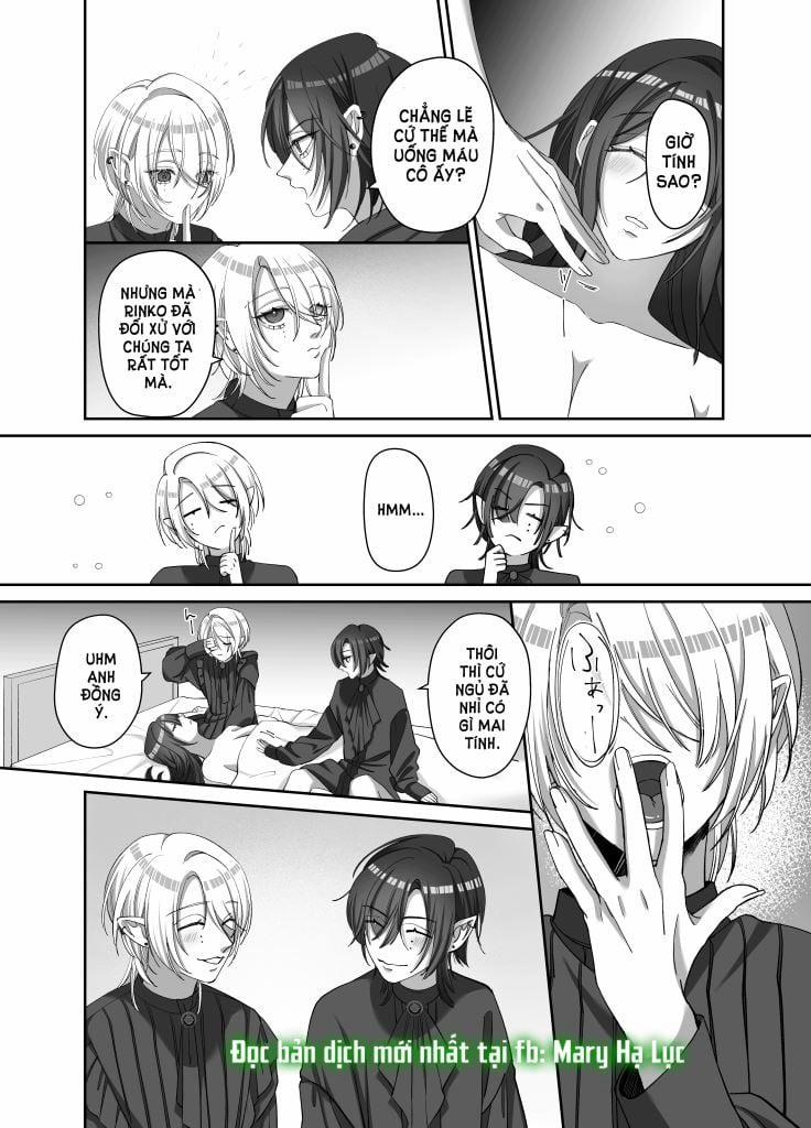 Phục Vụ Quên Mình Cho Cặp Song Sinh Ma Cà Rồng 2.5 trang 9